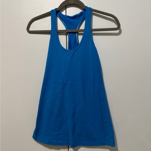 Lululemon Athletica Cerulean Racerback workout Tank Top - Picture 1 of 2